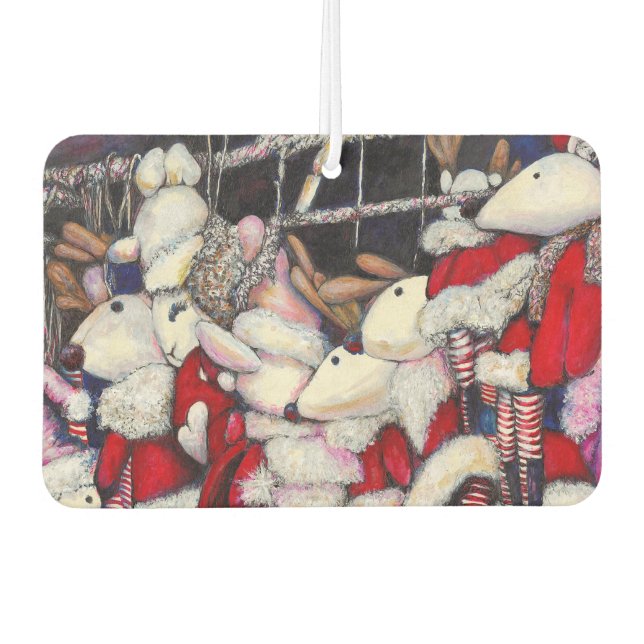 Reality on Vacation Car Air Freshener (Front)