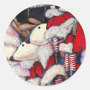 Reality on Vacation Classic Round Sticker