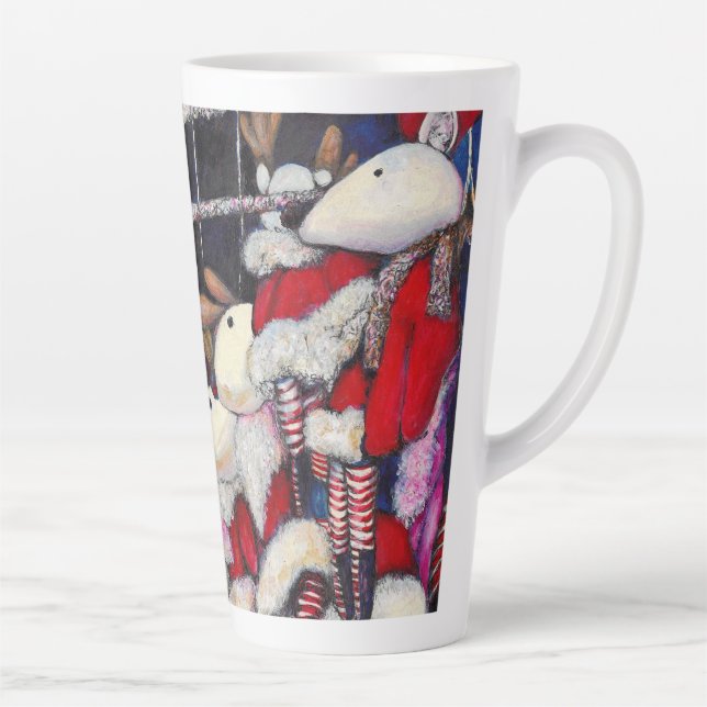 Reality on Vacation Latte Mug (Right)