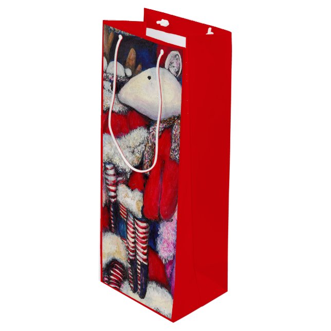 Reality on Vacation Wine Gift Bag (Front Angled)