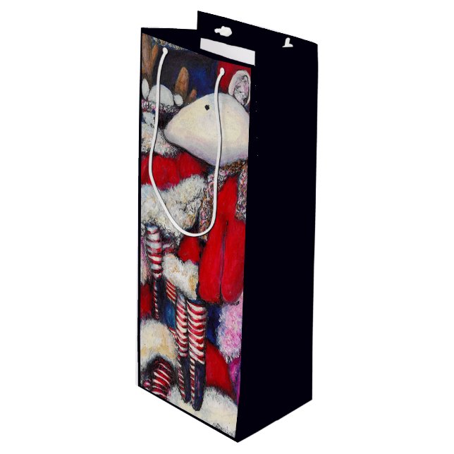 Reality on Vacation Wine Gift Bag (Front Angled)