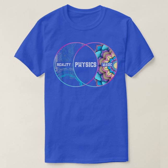 Reality Physics Magic Physicist T-Shirt (Design Front)