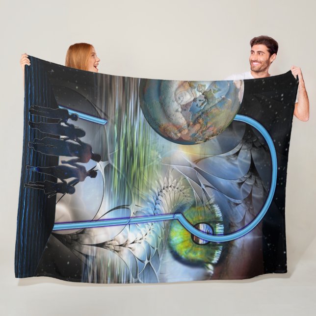 Reality Shifters Fleece Blanket (In Situ)