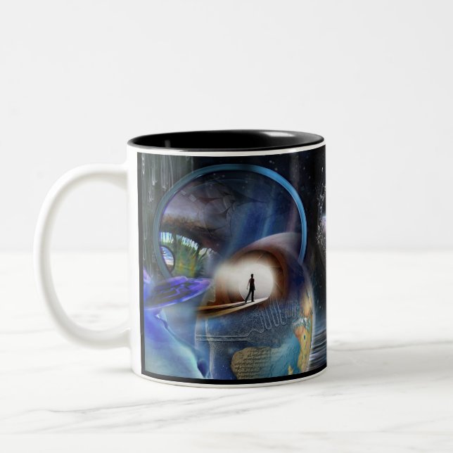 Reality Shifters Two-Tone Coffee Mug (Left)