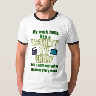 Reality Tv show Men's Basic Ringer T-Shirt