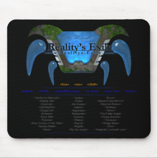 Reality's Exile Mousepad Black