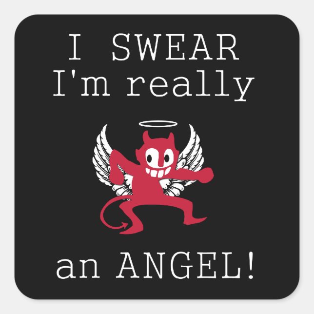 Really an Angel stickers (Front)