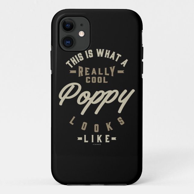 Really Cool Poppy Case-Mate iPhone Case (Back)