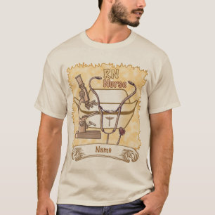 Really cool RN Nurse T-Shirt