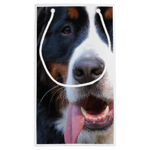 Really Cute Bernese Mountain Dog Small Gift Bag