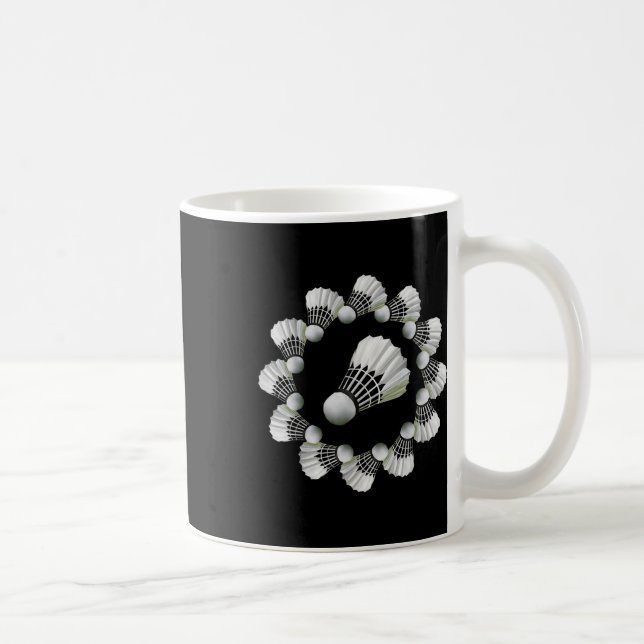 Really Like Badminton Shuttle Birdie _9  Coffee Mug (Right)
