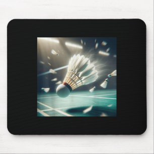 Really Like Badminton Shuttle Birdie Mouse Mat