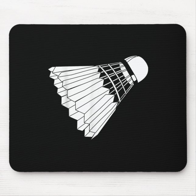 Really Like Badminton Shuttle Birdie  Mouse Mat (Front)