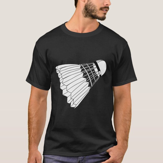 Really Like Badminton Shuttle Birdie  T-Shirt (Front)