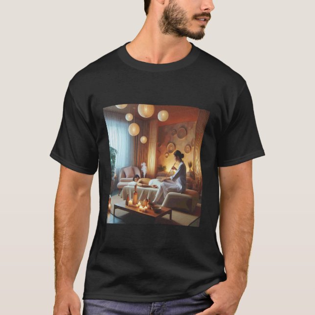 Really Like Moxibustion Acupuncture T-Shirt (Front)