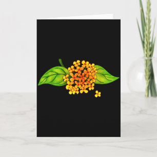 Really Like Osmanthus Flower Tea Eastern Asia  Card