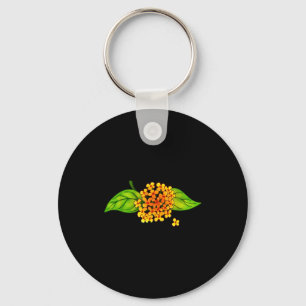 Really Like Osmanthus Flower Tea Eastern Asia Key Ring