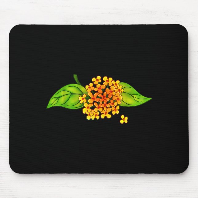 Really Like Osmanthus Flower Tea Eastern Asia  Mouse Mat (Front)