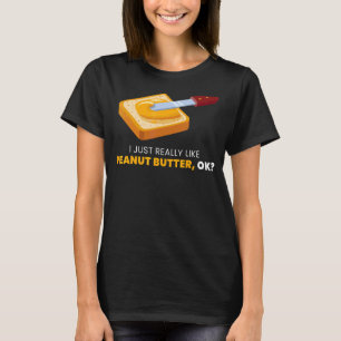 Really Like Peanut Butter Jelly Food Graphic T-Shirt