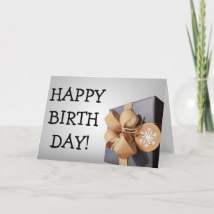 Really, really big "HAPPY BIRTHDAY" - Card