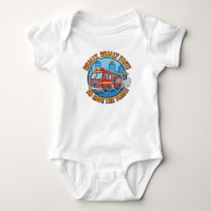 Really, Really Fast! To Save The Toast! funny Baby Bodysuit