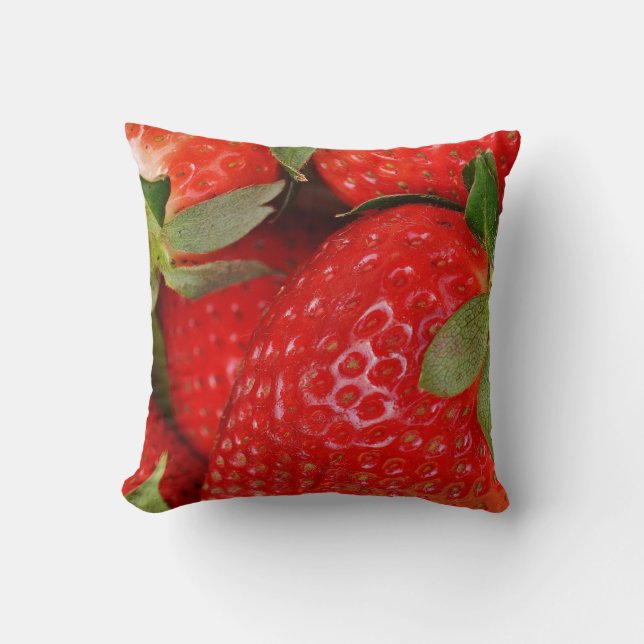 Really Strawberry Custom Lighthouse Cushion (Front)
