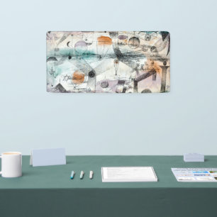 Realm of Air Paul Klee Abstract Expressionist Banner