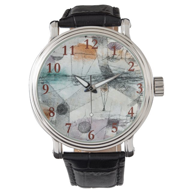 Realm of Air Paul Klee Abstract Expressionist Watch (Front)