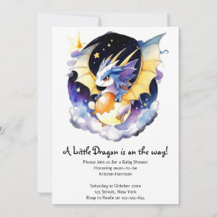 Realm of Dragons: Baby Shower Invitation