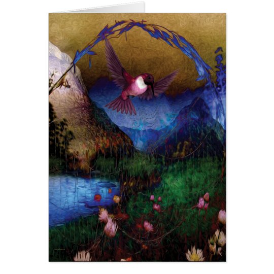 Realm of the Hummingbird Card