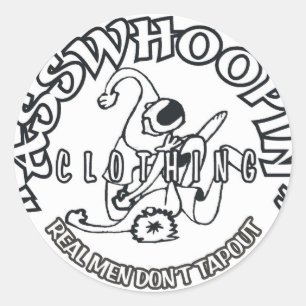 REALMENDONTTAPOUT CLASSIC ROUND STICKER