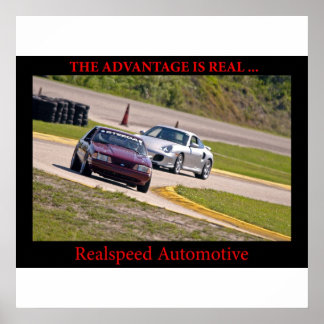 Realspeed Advantage Poster