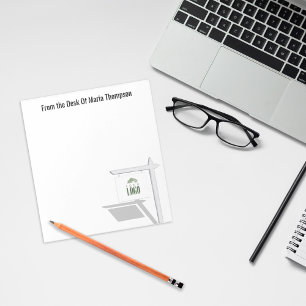 Realtor Add Your Logo Simple Business Notepad
