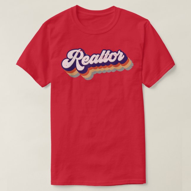 Realtor Agent Real Estate Broker Job  T-Shirt (Design Front)