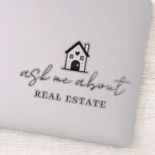 Realtor Ask Me About Real Estate Promotional 