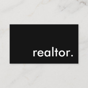 realtor. business card