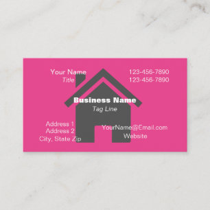 Realtor Business Card in Any Colour - HAMbyWG