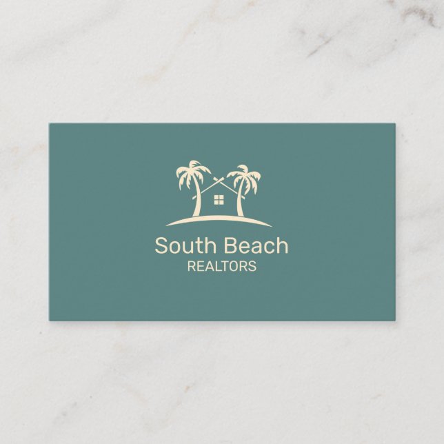 Realtor Business Card With Listings QR Code (Front)