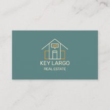 Realtor Business Card With Minimalist Design