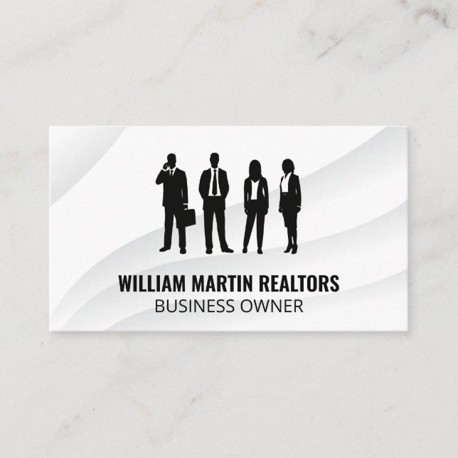 Realtor | Business People Card (Front)