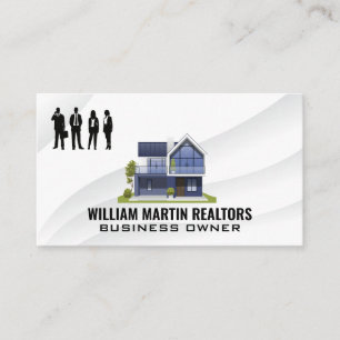 Realtor   Business People   Modern Home Business Card