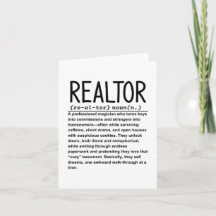 Realtor Card