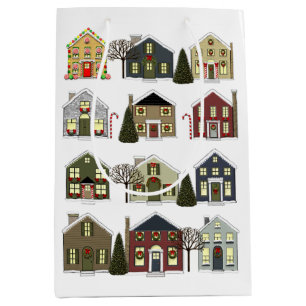 Realtor Christmas Holiday Medium Gift Bag