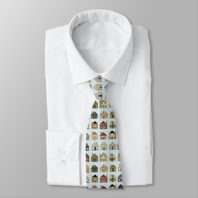 Realtor Christmas Holiday Tie (Tied)