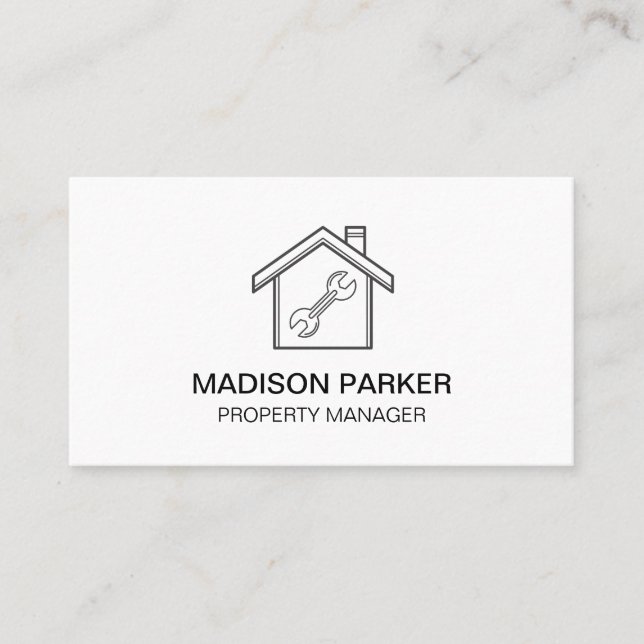 Realtor | Commercial Private Properties Business Card (Front)