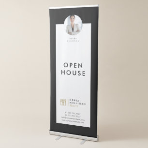 Realtor Custom Logo Roll-Up Retractable Banner