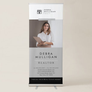 Realtor Custom Logo Roll-Up Retractable Banner