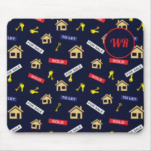 Realtor Estate Agent Personalised Mouse Mat