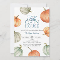 Realtor Fall Open House, Pumpkins Housewarming