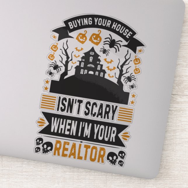Realtor Halloween - Real Estate Agent Broker (Detail)
